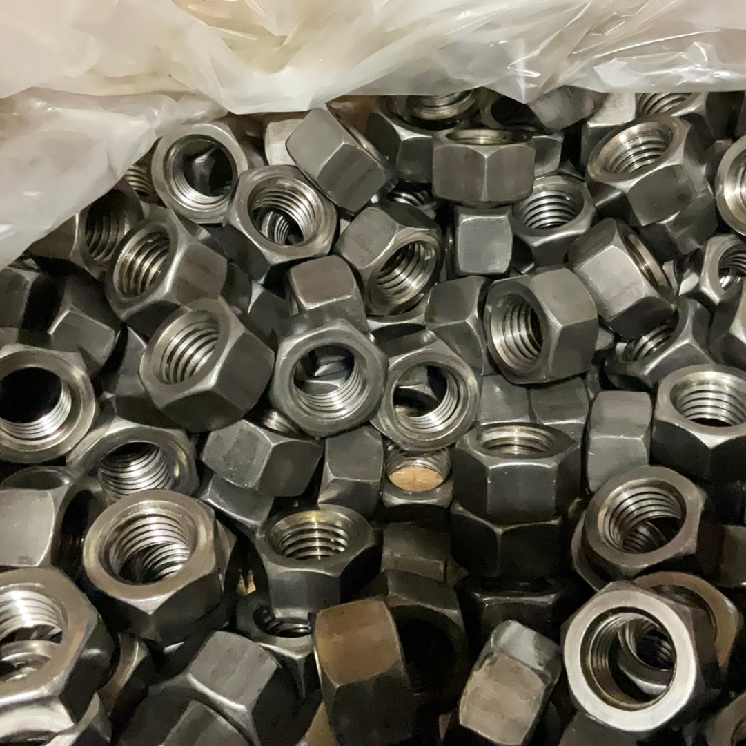 Brighton Best Finished Hex Nuts Coarse Low Carbon Plain 3/4”-10