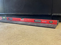 Load image into Gallery viewer, SOLA BIG REDM 3 Vials, Black/Red, Top Read, Aluminum, Magnetic Box Beam Levels (LSB24LM, LSB32LM, LSB48LM)
