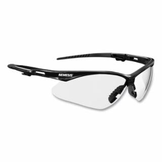 V30 Nemesis™ Safety Glass, Clear lens, Polycarbonate, Anti-Fog, Black