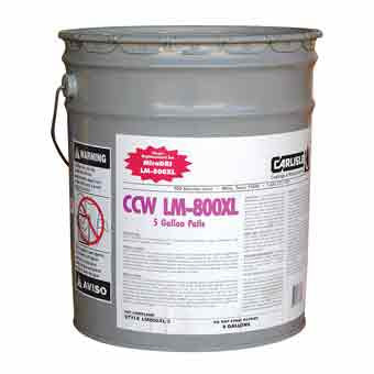 Carlisle Coatings & Waterproofing LM800XL Liquid Membrane Mastic 5 Gal. Pail