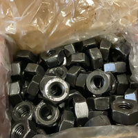 Load image into Gallery viewer, Brighton Best- 2H HEAVY HEX NUT - 3/8-16 - MED. CARBON STEEL - PLAIN - UNC - ASTM A194, SA 194 - 100 PK
