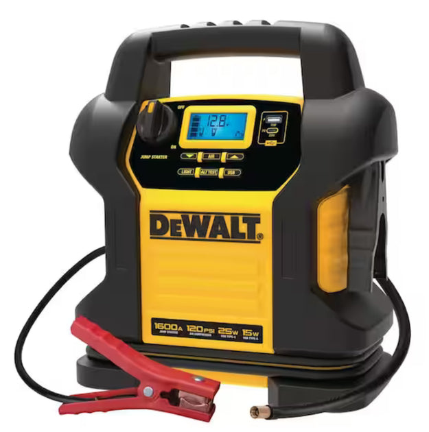 DeWalt jump starter with digital air compressor | Metal Pros LLC