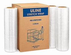 Standard Pre-Stretched Wrap 27.5 Gauge. Plastic Wrap. Sold Per Roll