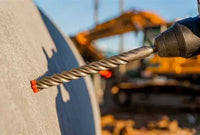 Load image into Gallery viewer, Diablo 1/4 in. x 4 in. x 6 in. Rebar Demon SDS-Plus 4-Cutter Full Carbide Head Hammer Bit (25-Pack)
