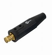 Load image into Gallery viewer, MILLER CONN,TW LK INSUL MALE(TWECO/LENCO TYPE)1/0-2/0 BLK
