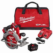 Milwaukee M18 FUEL 18V Lithium-Ion Brushless Cordless 7-1/4 in. Circular Saw Kit with One FORGE 12.0Ah Battery, Charger, Tool Bag