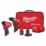 Milwaukee M12 FUEL 12-Volt Lithium-Ion Brushless Cordless Hammer Drill and Impact Driver Combo Kit w/2 Batteries and Bag (2-Tool)