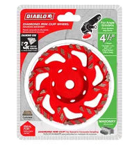 Load image into Gallery viewer, DIABLO 4-1/2 in. Diamond Cup Wheel for Masonry
