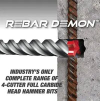 Load image into Gallery viewer, DIABLO 5/16 in. x 16 in. x 18 in. Rebar Demon SDS-Plus 4-Cutter Full Carbide Head Hammer Drill Bit
