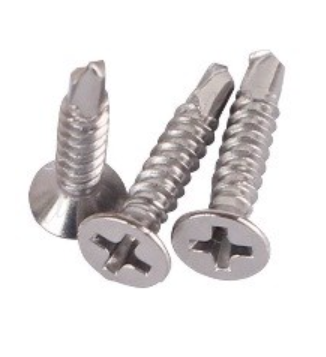 Brighton Best #10-16 × 1-3/4” Stainless Steel Self Drilling Screw Phillips