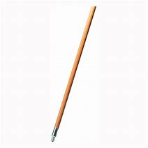 Rubbermaid Commercial FG636400LAC Lacquered-Wood Handle with Threaded Metal Tip (HANDLE ONLY)