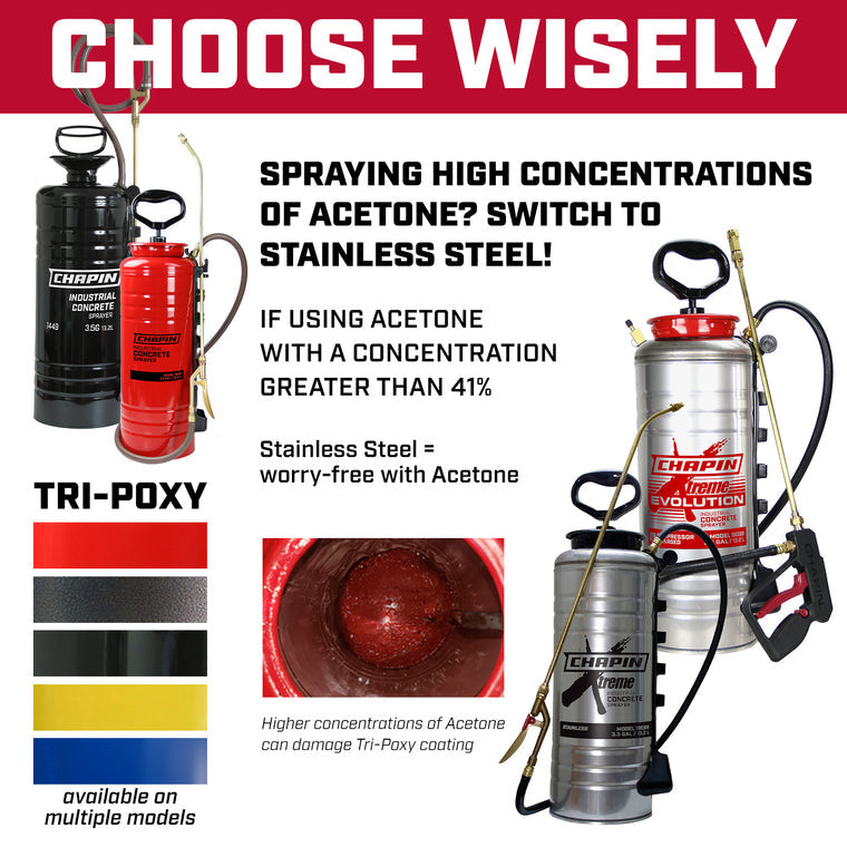 Chapin 19069: 3.5-gallon Xtreme Industrial Stainless Steel
