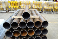 Load image into Gallery viewer, 6&quot; SCH 40 x 7&#39;-0 Pipe bollards
