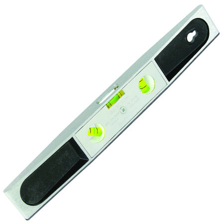 9” Aluminum Magnetic Torpedo Level (3 Vials)