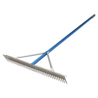 Load image into Gallery viewer, 36” Landscape Rake- 5FT handle W/ Braces
