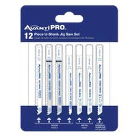 Load image into Gallery viewer, Avanti Pro U-Shank Jig Saw Blade Set (12pc)
