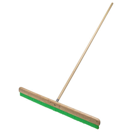 Green Nylex® Soft Finish Broom with Handle