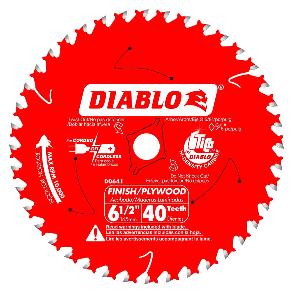 6 1/2 Finish Saw Blade