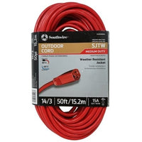 Load image into Gallery viewer, Southwire 14/3 Medium-Duty SJTW Extension Cord
