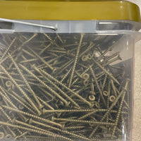 Load image into Gallery viewer, 6 Lobe Proferred Max Drive Professional Decking &amp; Outdoor Wood Screw, Bronze SKT Coated
