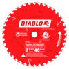 7-1/4”x40T Finish Saw Blade