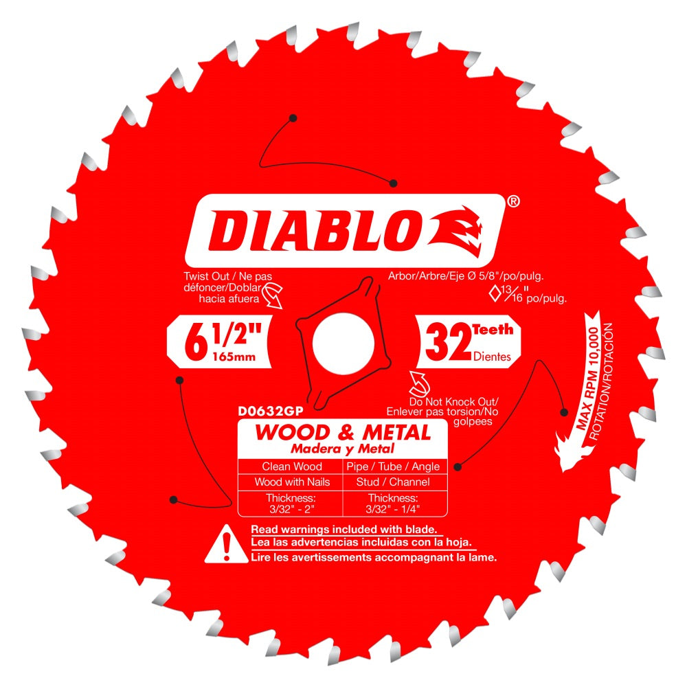 Wood & Metal Carbide Saw Blade